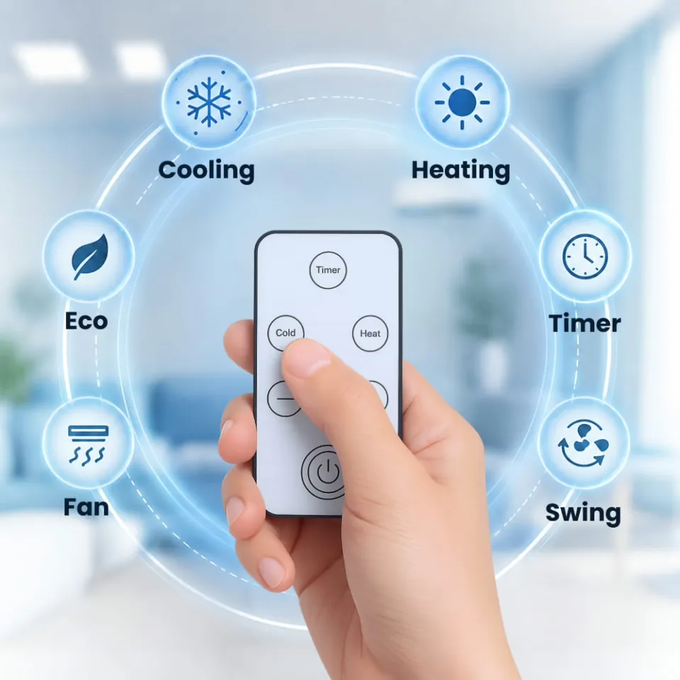 BlizzAir 6 climate control modes